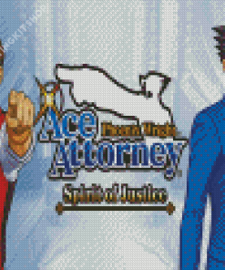 Phoenix Wright Ace Attorney Diamond Painting