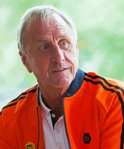 Old Johan Cruyff Diamond Painting