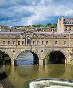 Pulteney Bridge Bath City Diamond Painting