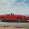 Red Mustang Convertible Diamond Painting