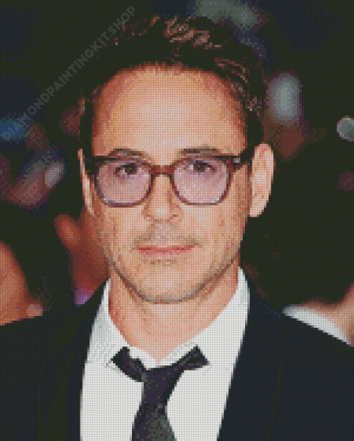 Robert Downey Jr Diamond Painting