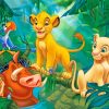 Simba Nala Timon Pumbaa Diamond Painting