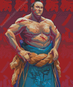 Sumo Sport Art Diamond Painting