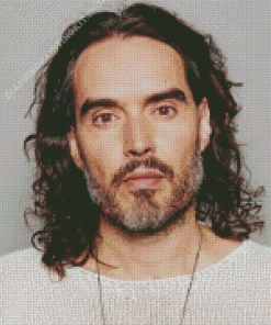 The Comedian Russell Brand Diamond Painting