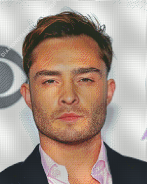 The English Actor Ed Westwick Diamond Painting