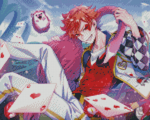 Twisted Wonderland Cards Diamond Painting