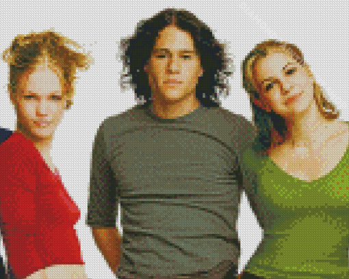 10 Things I Hate About You Romantic Comedy Film Diamond Painting