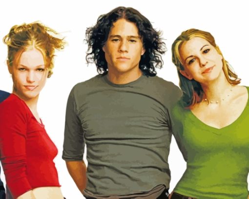 10 Things I Hate About You Romantic Comedy Film Diamond Painting