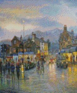 Ambleside Streets Art Diamond Painting