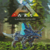 Ark Survival Evolved Game Poster Diamond Painting