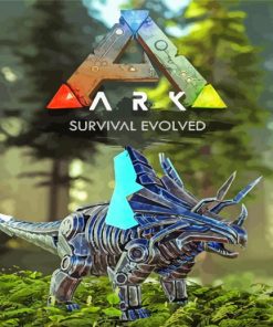 Ark Survival Evolved Game Poster Diamond Painting