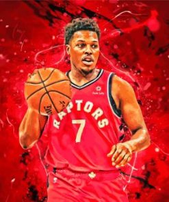 Basketball Player Kyle Lowry Diamond Painting