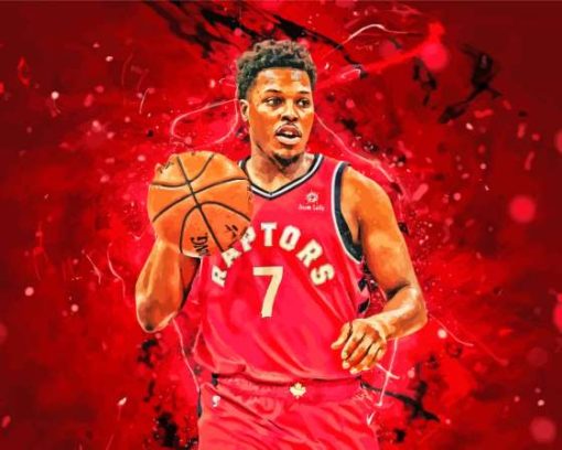 Basketball Player Kyle Lowry Diamond Painting