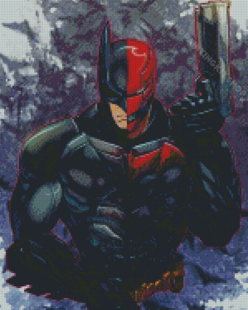 Batman Red Hood Diamond Painting