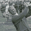 Black And White Young Jack Nicklaus Diamond Painting