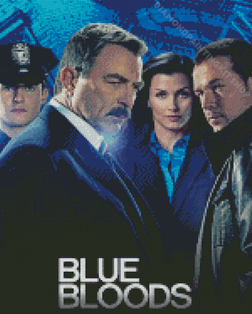 Blue Bloods Poster Diamond Painting