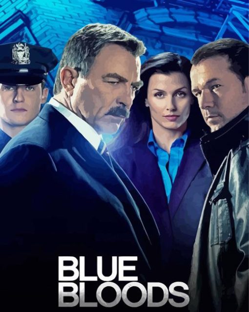 Blue Bloods Poster Diamond Painting