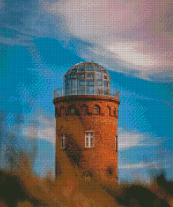 Brick Lighthouse Building Diamond Painting