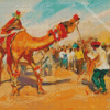 Camel Dancing Art Diamond Painting