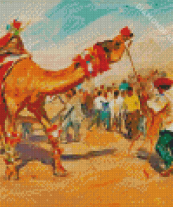 Camel Dancing Art Diamond Painting