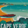 Cape Verde Islands Poster Diamond Painting