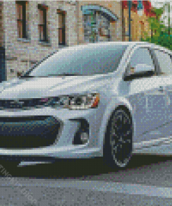 Chevrolet Sonic Car Diamond Painting