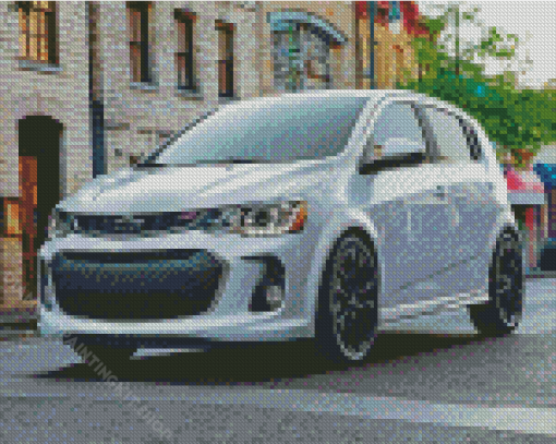 Chevrolet Sonic Car Diamond Painting