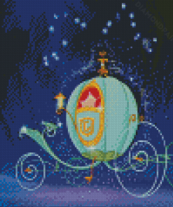 Cinderella Coach Diamond Painting