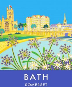 City Of Bath Poster Diamond Painting