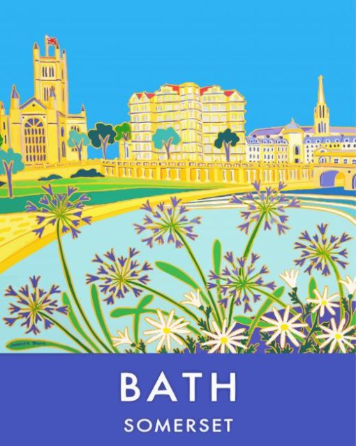 City Of Bath Poster Diamond Painting