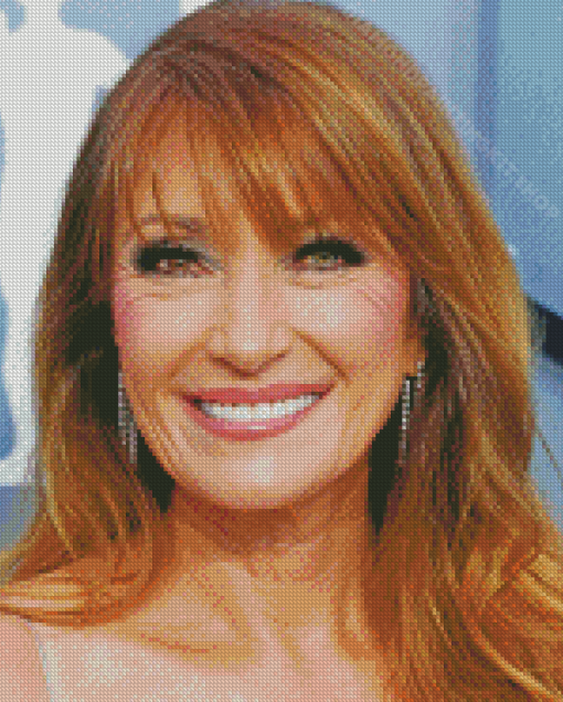 Close Up Jane Seymour Diamond Painting