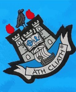 Dublin Gaa Logo Diamond Painting