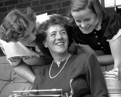 Enid Blyton With Children Diamond Painting