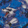 Fenrir The Nordic Wolf Diamond Painting