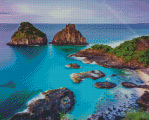 Fernando De Noronha Sunset Diamond Painting