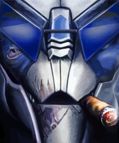 Garrus Vakarian With Cigaret Diamond Painting