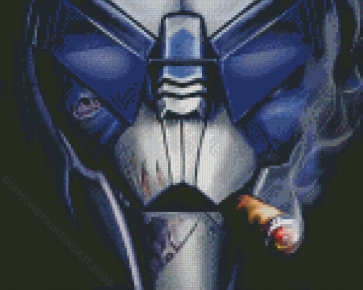 Garrus Vakarian With Cigaret Diamond Painting