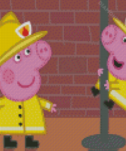 George Pig Diamond Painting