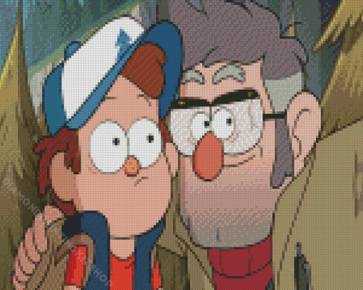 Gravity Falls Art Diamond Painting