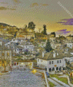 Greec Zagori Town Diamond Painting