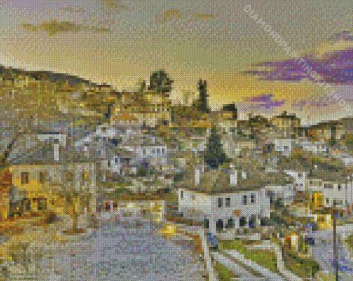 Greec Zagori Town Diamond Painting