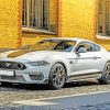 Grey Ford Mustang Mach 1 Car Diamond Painting