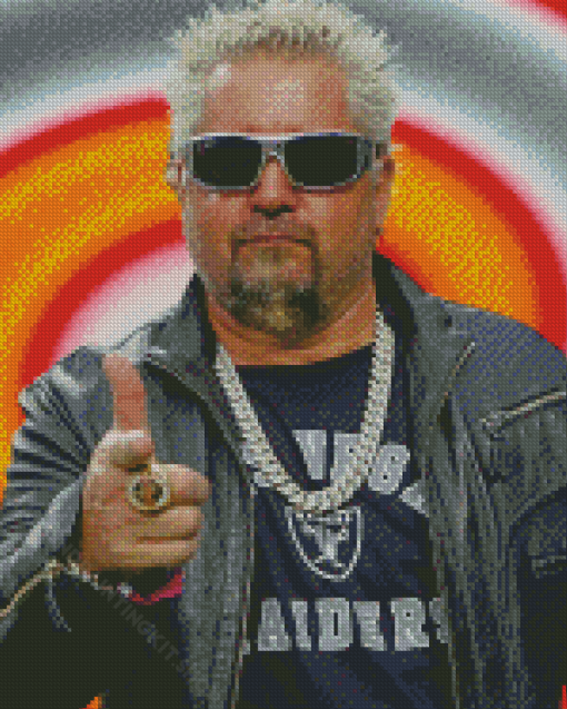 Guy Fieri Diamond Painting