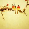 Two Birds On A Branch Diamond Painting