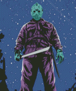 Jason Voorhees Art Diamond Painting