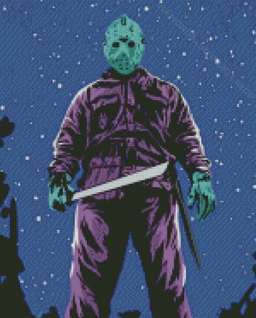 Jason Voorhees Art Diamond Painting