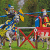 Knights Jousting Diamond Painting