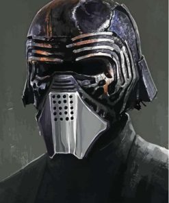 Kylo Ren Helmet Diamond Painting