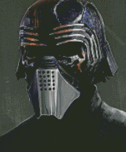 Kylo Ren Helmet Diamond Painting