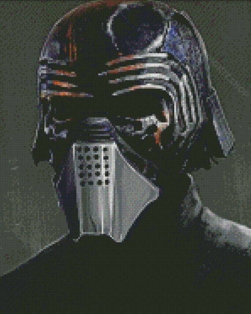 Kylo Ren Helmet Diamond Painting